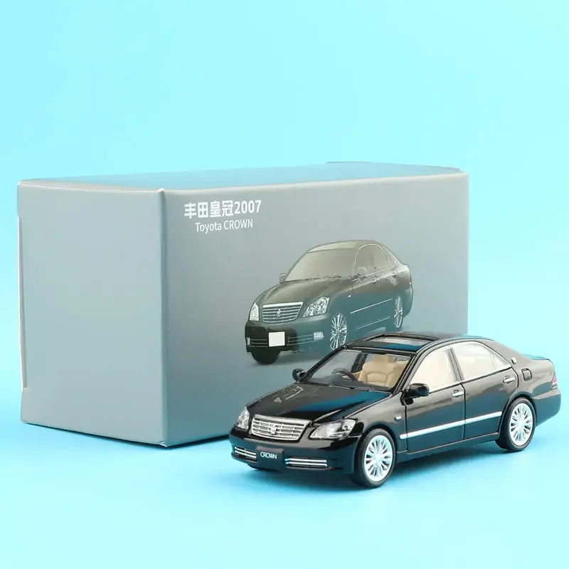 

1:64 для Toyota Crown 2007, легкосплавный автомобиль, литье под давлением и игрушечный транспорт, модель автомобиля, миниатюрная масштабная модель автомобиля