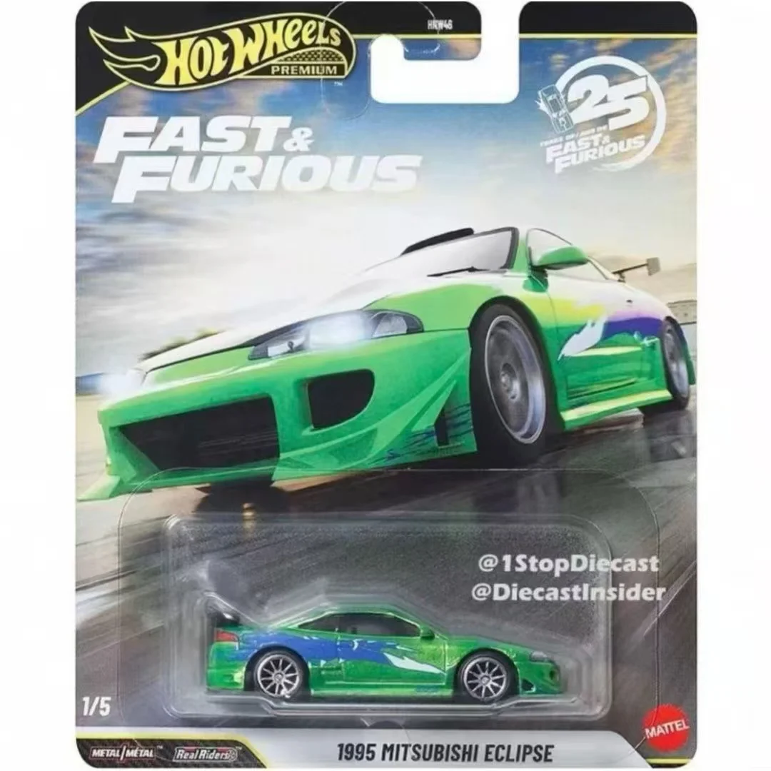 Hot Wheels HNW46 ثقافة السيارة سلسلة سريعة غاضبة نموذج سيارة 1/64 ميتسوبيشي مرسيدس بنز لاند كروزر سبيكة سيارات ألعاب للأولاد هدية