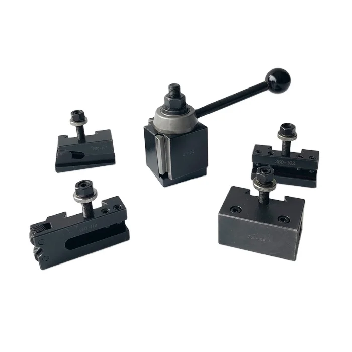 

American Type Wedge Quick Change Tool Post Holder 250-222 Lathe Tool Efficient Tool Holder