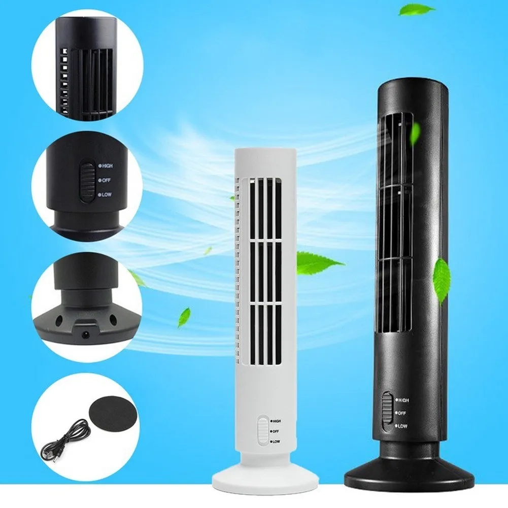 1pc USB Bladeless High-power Fan For Mini Silent Fan For Home Bedroom Office Bladeless Fan Convenient To Use