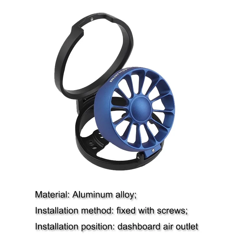 Aluminum Alloy Car Dashboard Air Outlet Cup Holder Wheel Design Drink Holder For Mini Cooper R55-R61 F55 F56 F57 Interior Decor