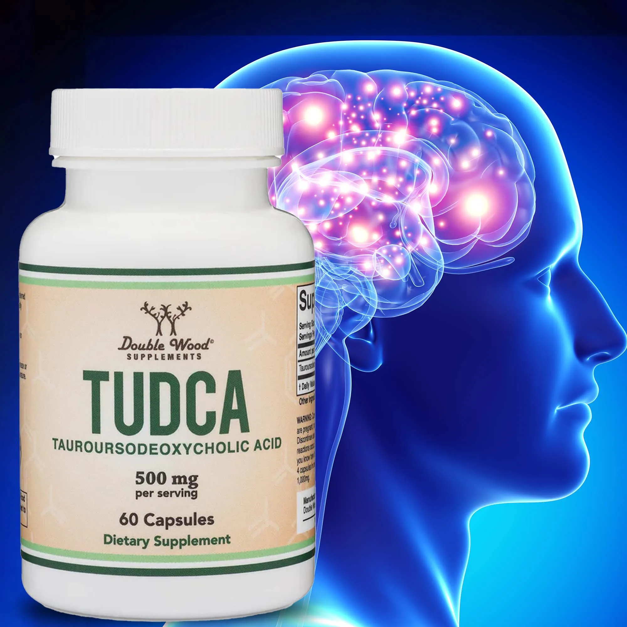 TUDCA Supplement - Liver Detoxification, Gallbladder Cleansing, Anti-Aging, Digestive Health, Promotes Immunity