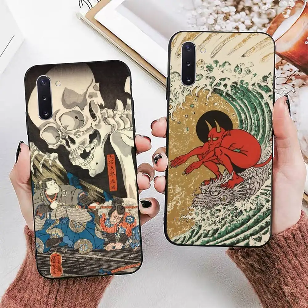 

Utagawa Kuniyoshi Ukiyoe Art Phone Case For Samsung A 52 53 21 32 13 12 71 31 51 40 72 73 70 22 42 50 30 20 21 shell