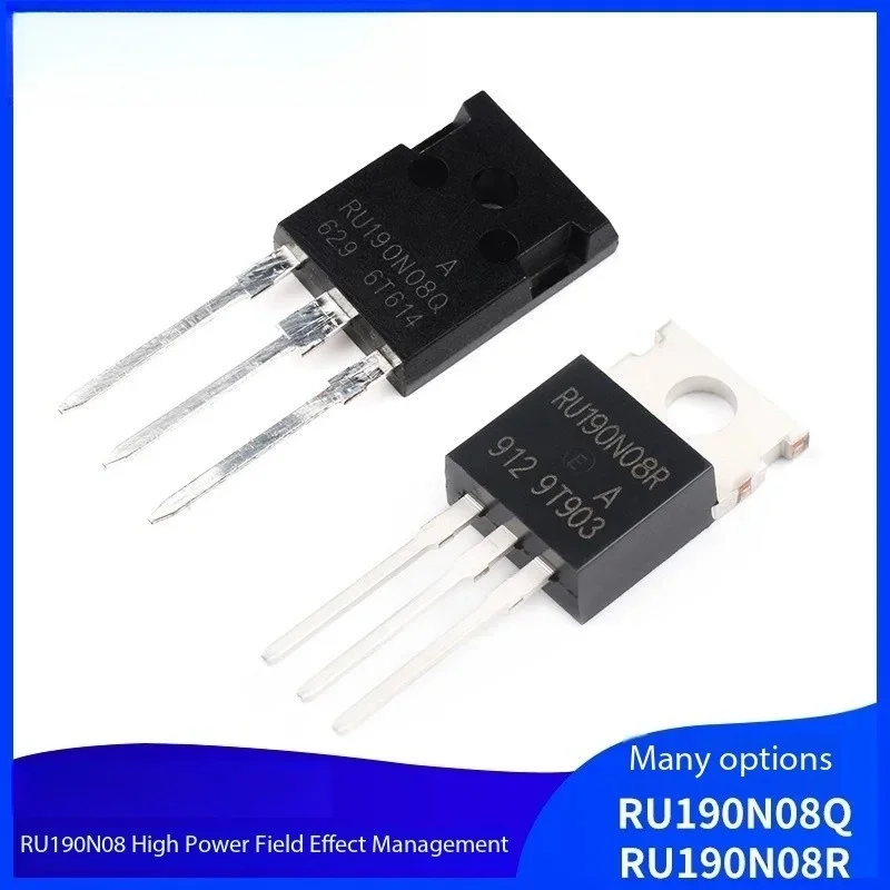 2PCS RU190N08Q 190N08 TO-247/220 High Power MOSFET 80V190A In-line