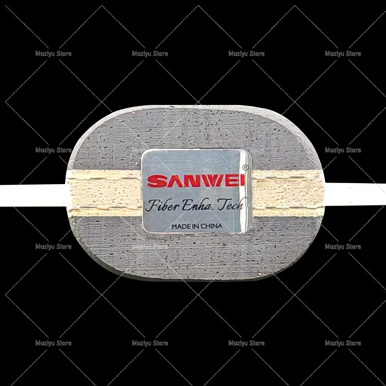 SANWEI 54 Inner Yellow ALC Table Tennis Blade Ayous Core Ping Pong Paddle Off+ Loop Fast Attack Professional INNER Carbon FIBER