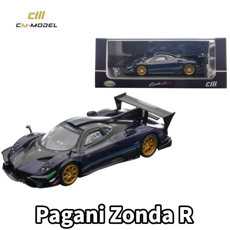 

CM Model 1:64 Pagani Zonda R Cast Alloy Car Model - A gift toy for friends, an adult collection decoration item.