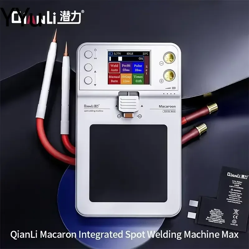 custom for QianLi Macaron Max Integrated Spot Welder Portable Double Pulse Battery Soldering Machine Repair Tool Lithium