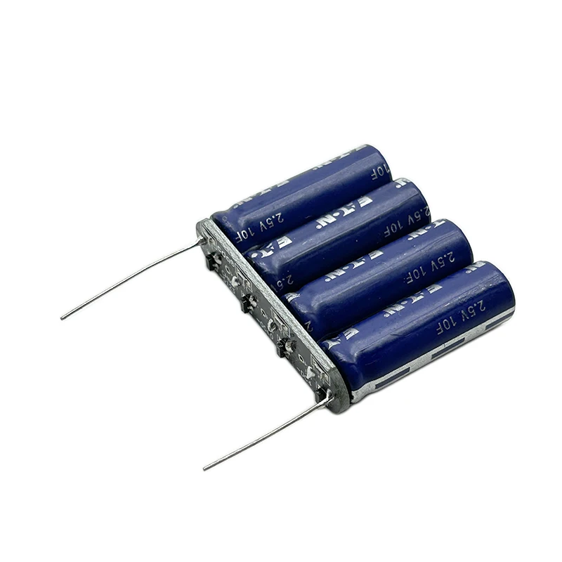 1Set Powerstor 10V2.5F Automobile Rectifier Module 2.5V10F 4Pcs Series Connection Small Capacitor Bank Improve Power