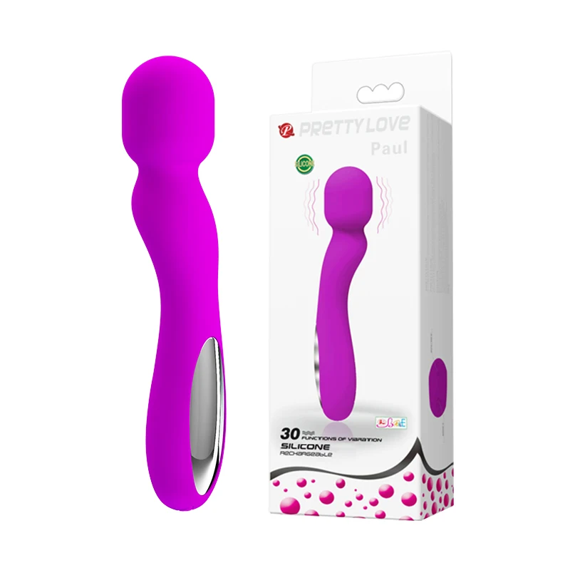 Pretty love 30 mold Powerful Magic Wand Vibrators for Women Clitori Stimulator Big AV Stick Vibrator Female G Spot Massager  Sex