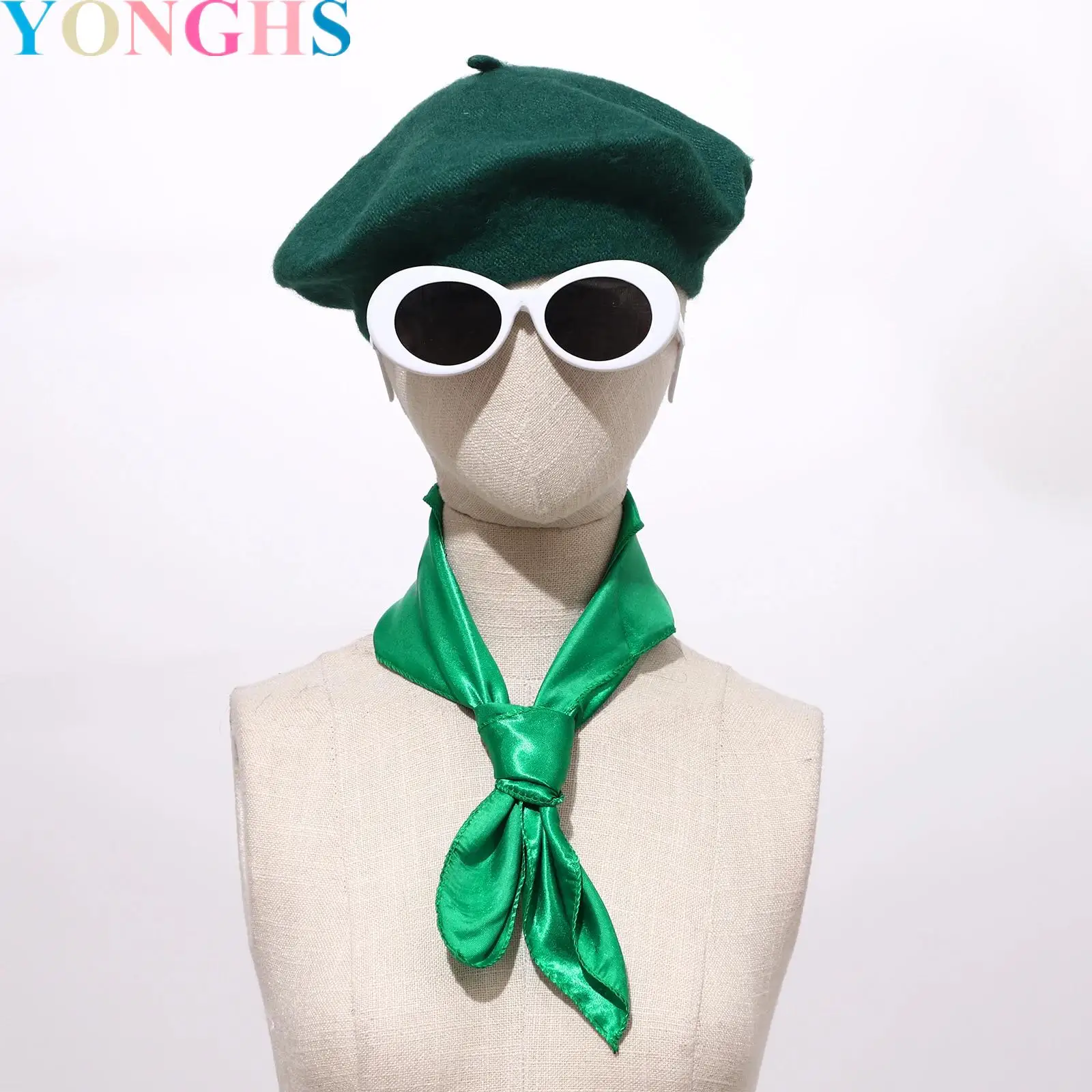 

Halloween Dress Up Costume Accessories Set Including Hat Sunglasses Kerchief Etc Party Costumes Dress Up Supplies for Adults
