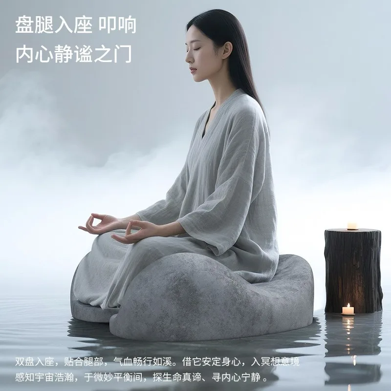 Meditation yoga mat legs futon sitting on the ground for a long time sofa reading leisure mat