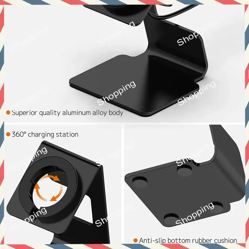 

Металлическая подставка M20K для Google Pixel Watch 1, металлическая подставка для зарядного кабеля, зарядное устройство Google Pixel Watch, золото