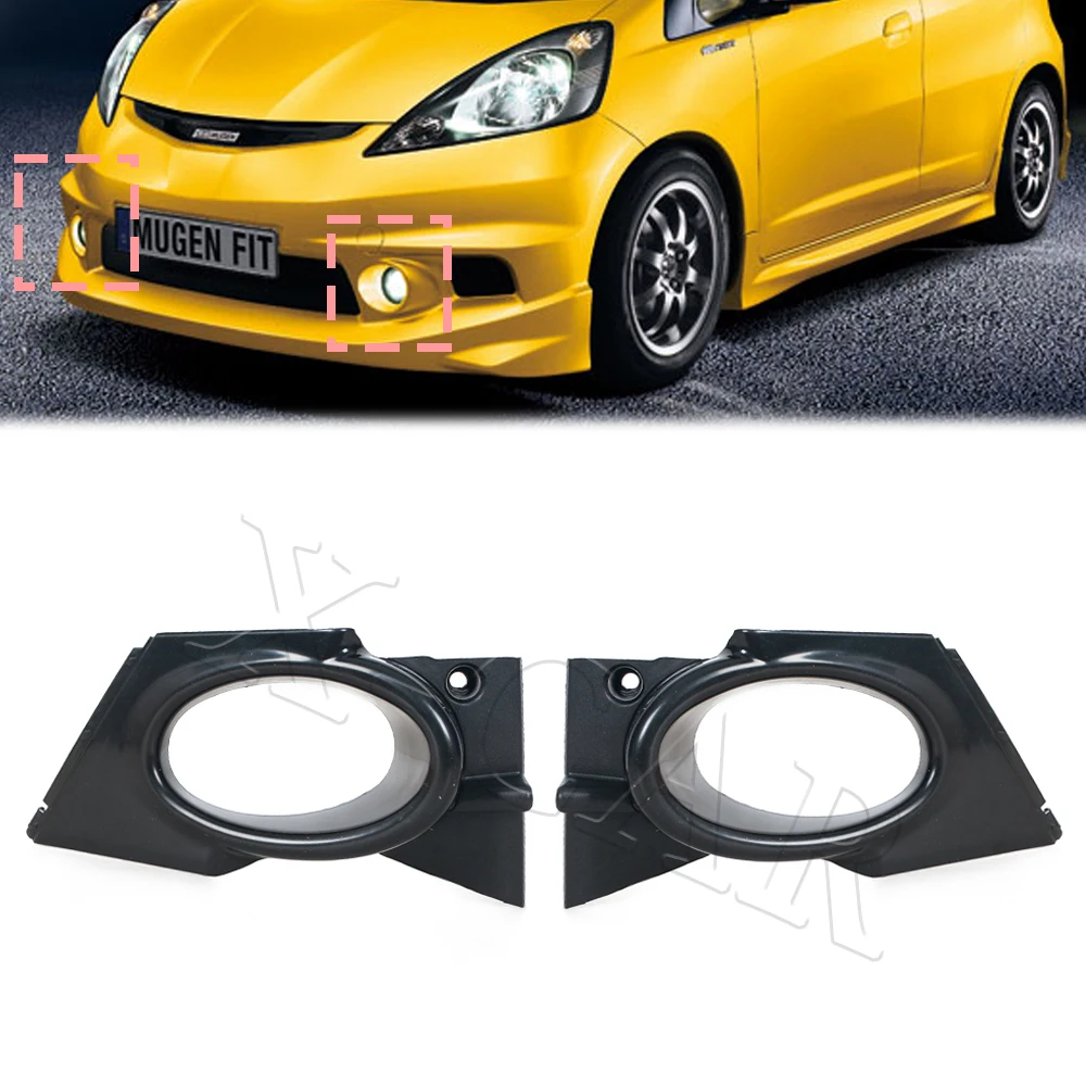 

Front Bumper Fog light Cover Hood Trim For HONDA FIT JAZZ Sports Model 2009 2010 2011 GE8 Base Color 33952-TF0-E11 33902-TF0-E11