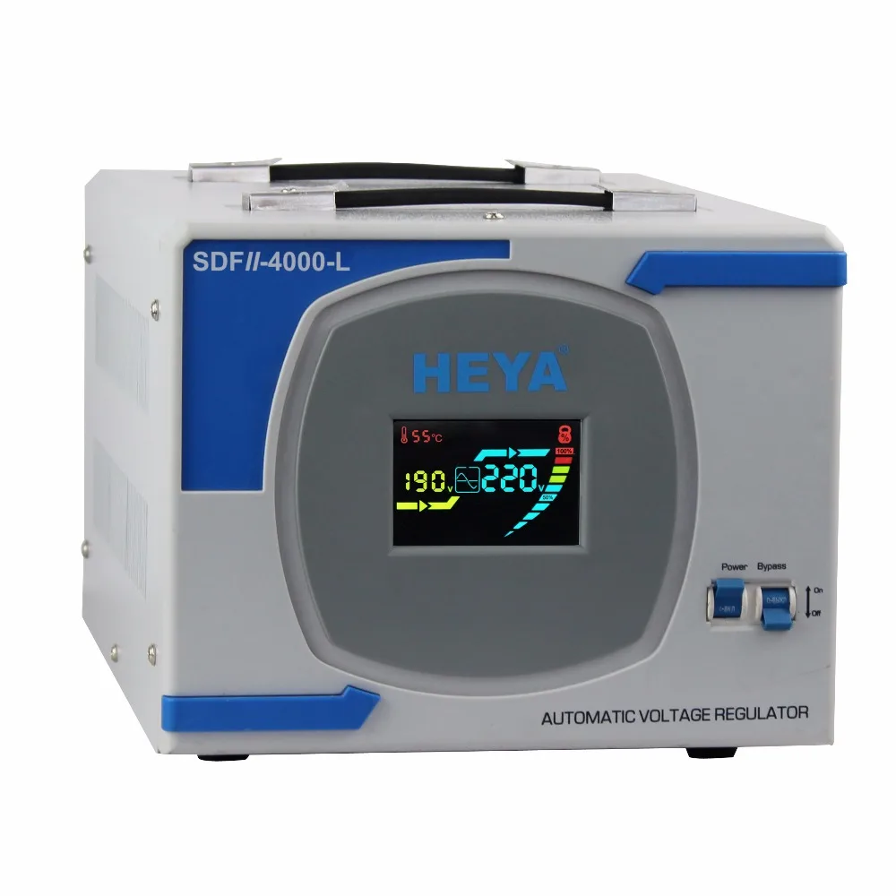 4kva 110v/220v/230v Servo Automatic Voltage Stabilizer/AC Voltage Regulator Avr