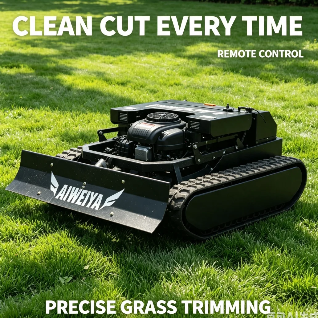 Customized Remote Control Lawn Mower 4 Stroke Lawn Mower All Terrain Best Selling Fast Delivery For Countryside Yard Lawn