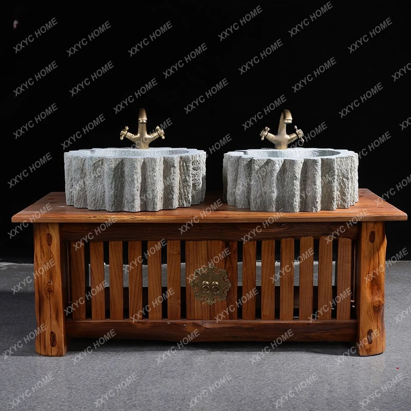 Kindergarten Wash Basin Combination Outdoor Children Marble Washbasin