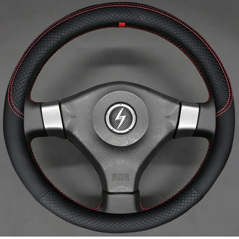 Car Steering Wheel Cover For Nissan Silvia S15 200SX S15 Skyline GT-R R34 1998-2002 Braid Smooth