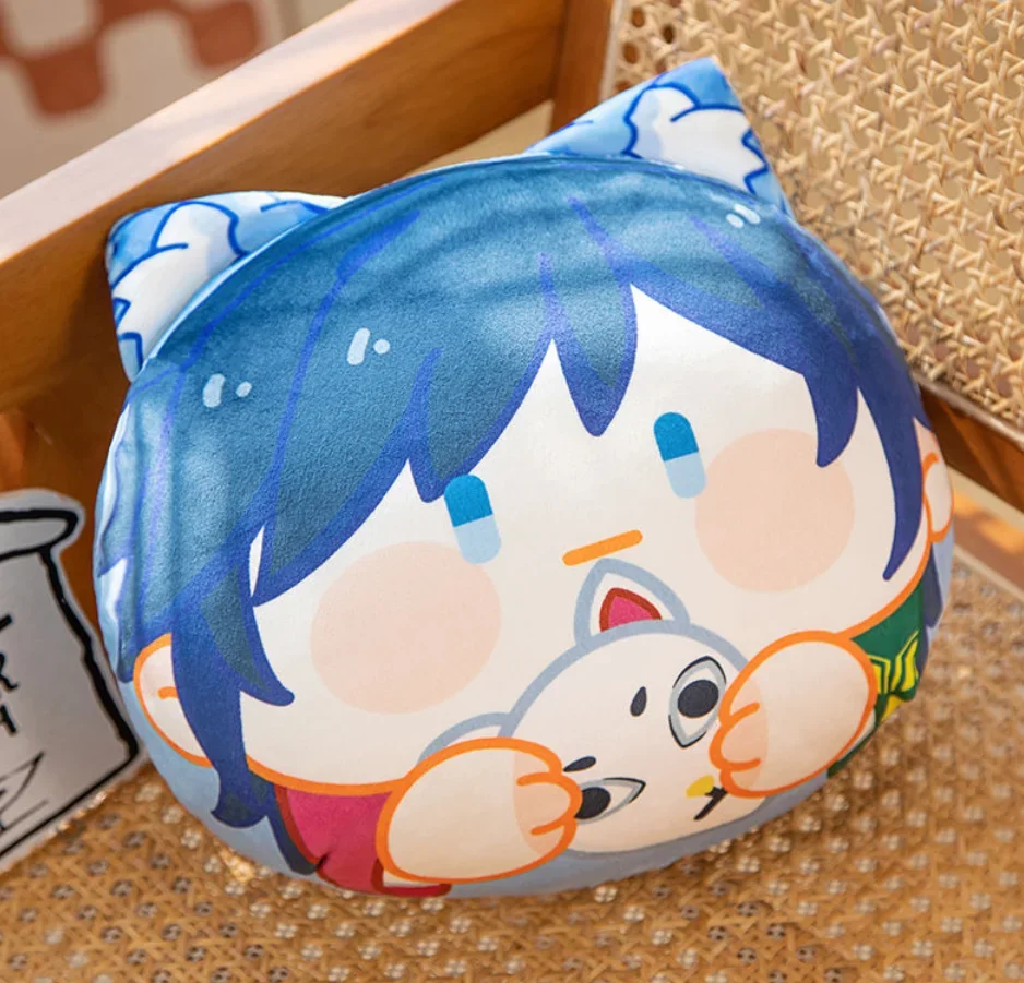 

Игра аниме Томиока Гию, мягкие милые персонажи, плюшевая кукла, фигурка, декор комнаты, диванная подушка, сферическая подушка, игрушки