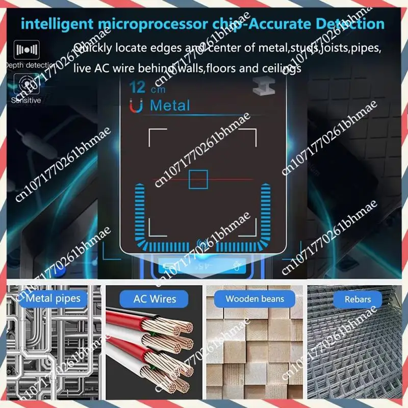 -A21Z NF-518 للكشف عن المعادن تحت الأرض الجدار الماسح الضوئي لأسلاك كابل التيار المتناوب الحية مسمار الخشب المعدني العثور على #2