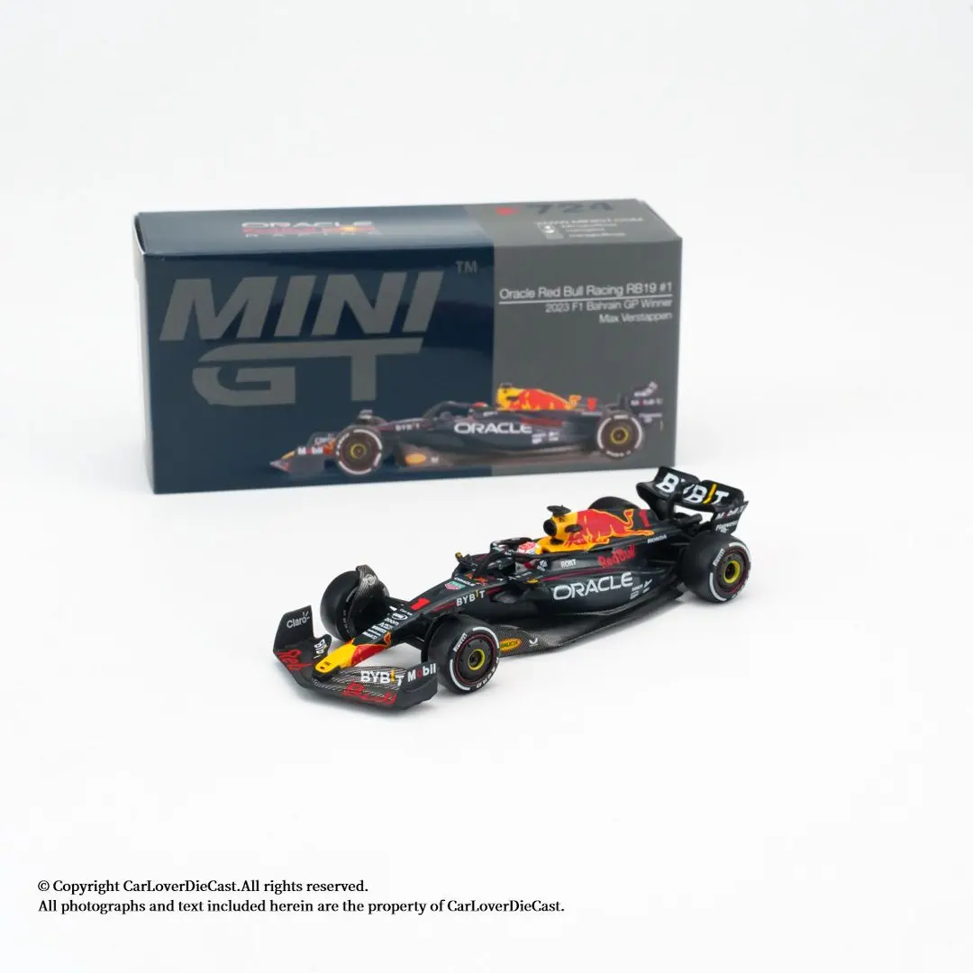 MINIGT 1:64 Oracle Red Bull Racing RB19 #1 Max Verstappen 2023 F1 MGT00724-CH Alloy Motor Vehicle Diecast Metal Model view 2