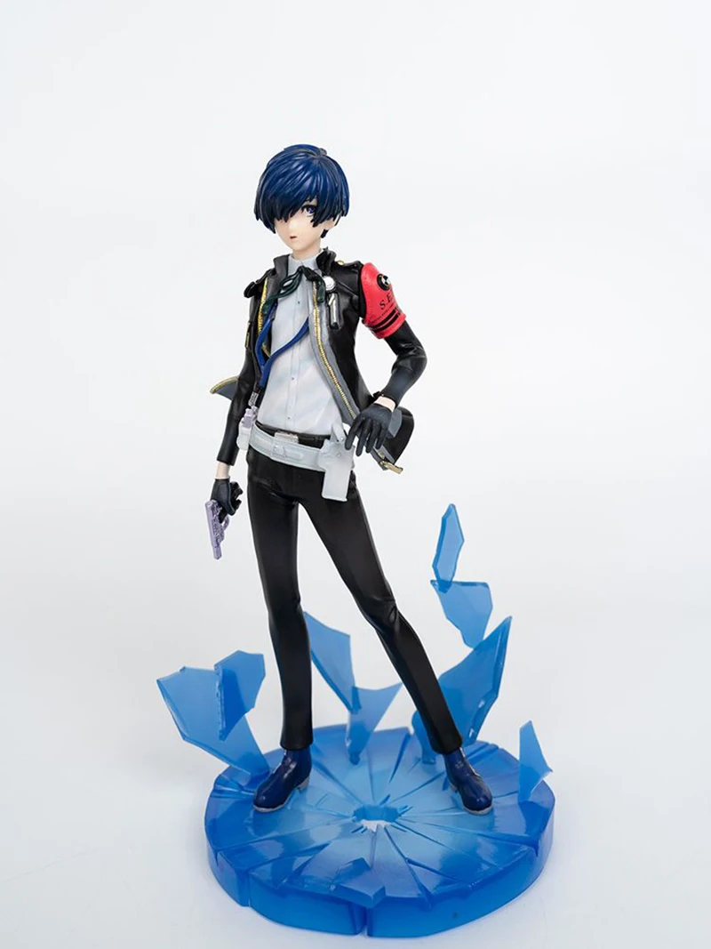 21.5cm Anime Figure PERSONA3 Figurines Yuuki Makoto PVC Action Figure Collection Doll Toy Gift