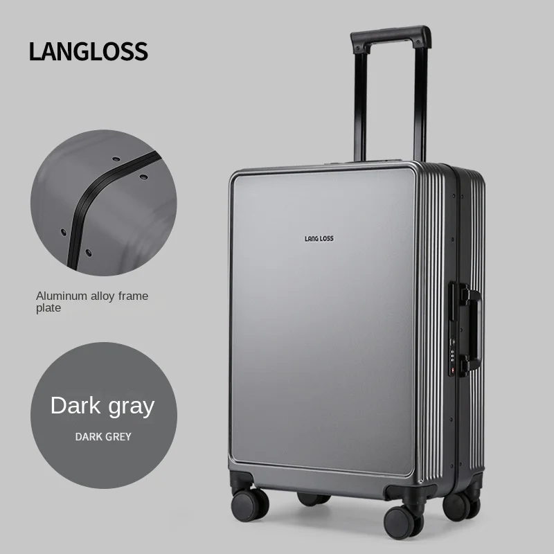 New 20/24/Inch Universal Wheel Luggage Large Capacity Square Suitcase Luggage Storage with Wheels Organizing Box