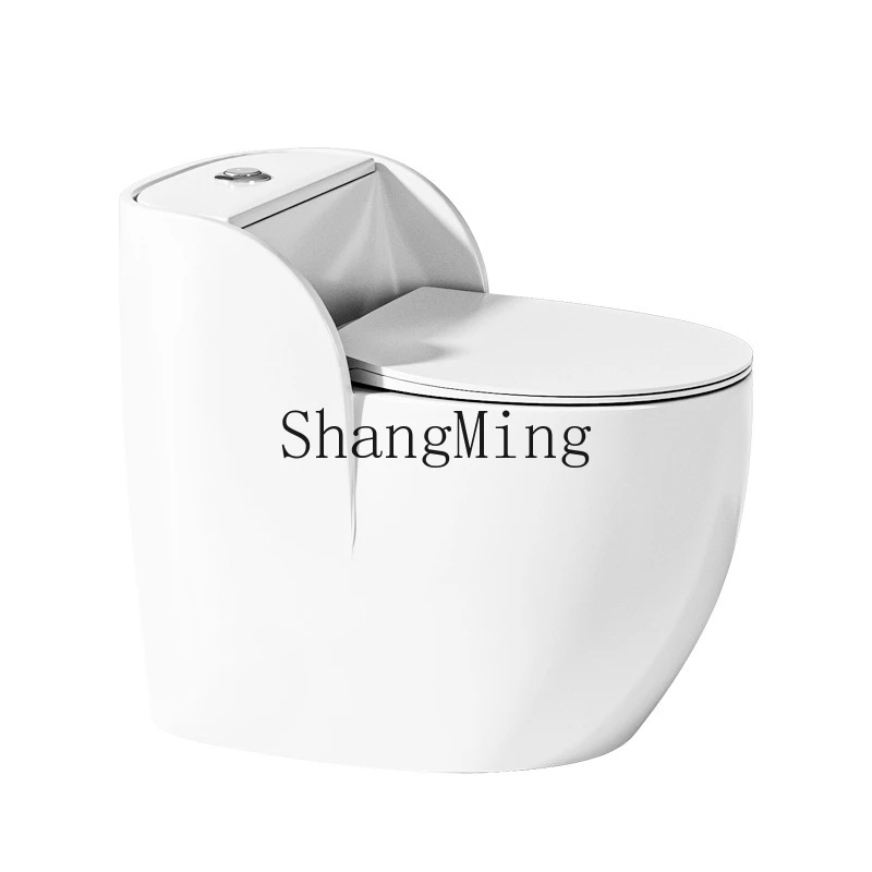 

ZYY household flush toilet super swirl siphon straight flush high-quality toilet deodorant toilet