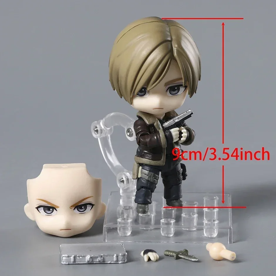 レオン・S・ケネディ 2337 PVC アクションフィギュア顔変更可能モデル