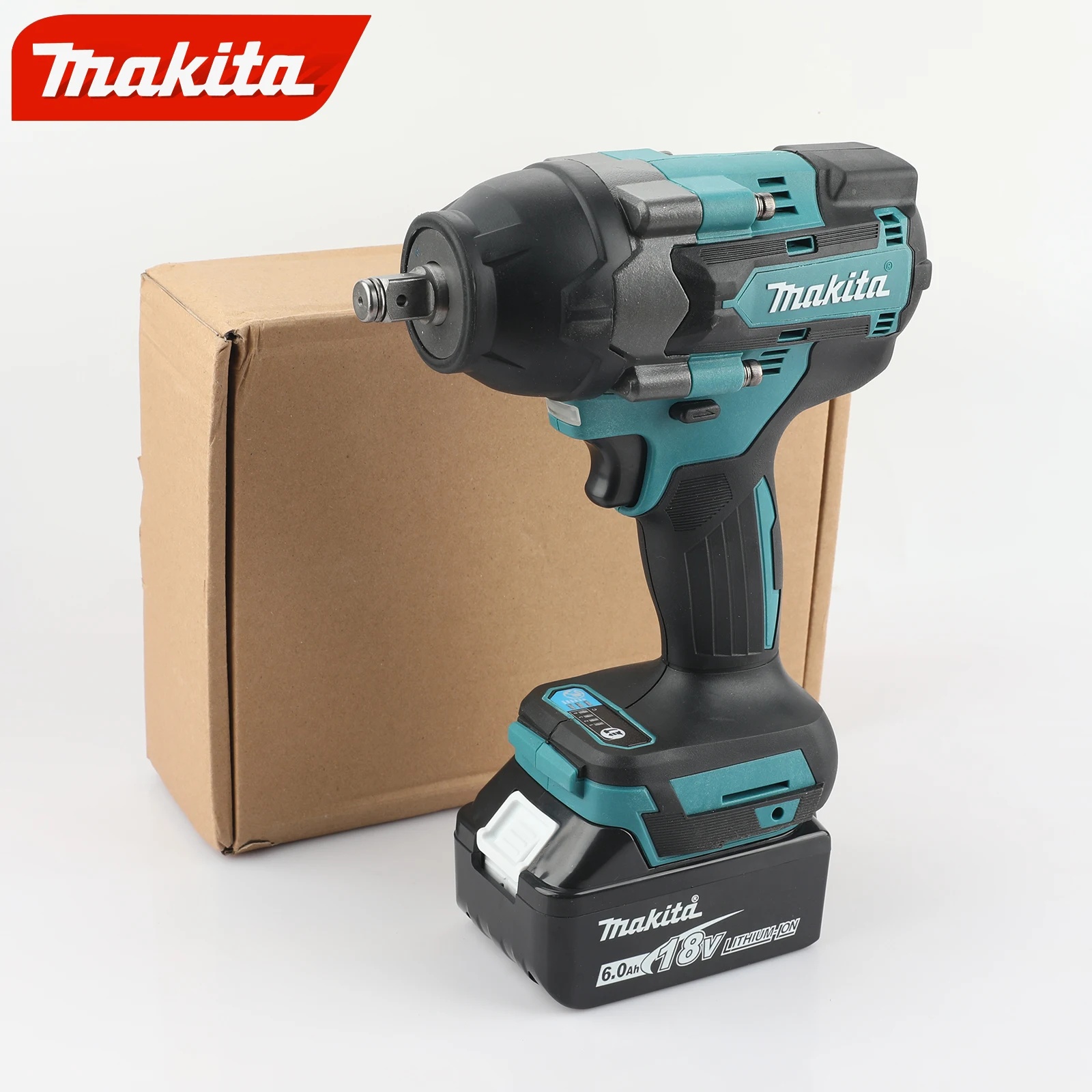 Dtw700 18V Makita New Brushless Electric Wrench Cordless Drill Screwdriver