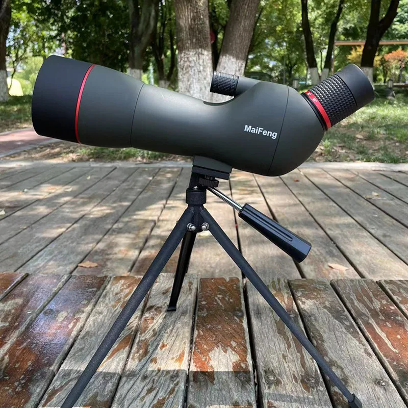 

Telescopes Maifeng 20-60x70 Monocular ED Waterproof Straight Dual Focuing Spotting Scope for Bird Watching With Tripod BAK4