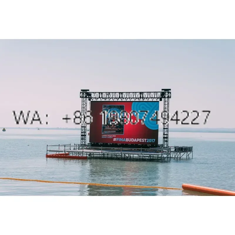 Customized Outdoor P3.91 High Refresh Waterproof Rental Advertising SMD LED Display Screen Wall Board