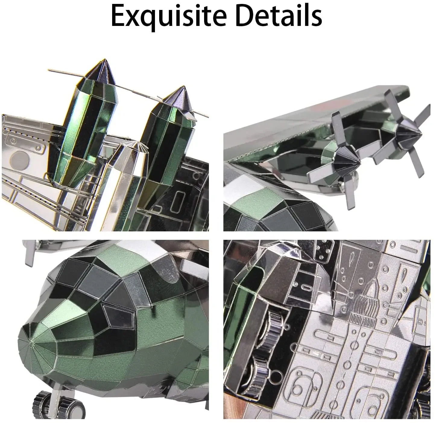 Microworld 3D โลหะปริศนายุทธวิธีสายพานลําเลียงชุด DIY เลเซอร์ตัดประกอบจิ๊กซอว์จัดแต่งทรงผมเกมของขวัญสําหรับวัยรุ่นผู้ใหญ่