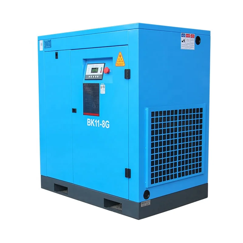 Small Power Air Compressor 11kw 15 8BAR 1.7m³/min Economical for Workshop Garage