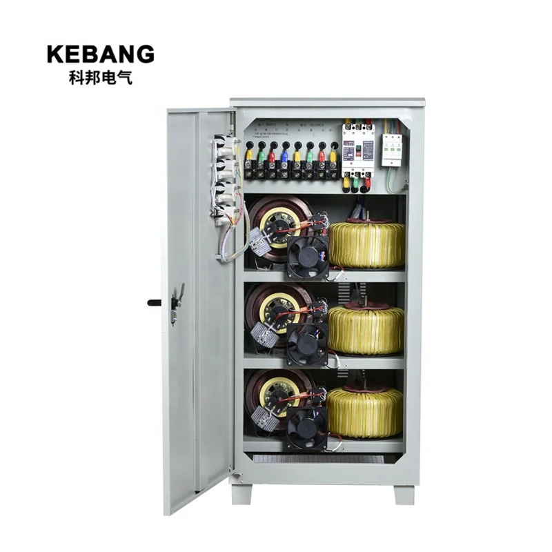 Factory Direct Sale Tns-30kva Three Phases Full Automatic Large Power Voltage Regulator Stabilizer