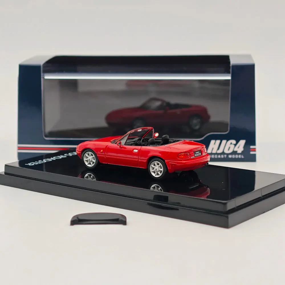 Hobby Япония 1/64 для EUNOS ROADSTER NA6CE с красной крышкой TONNEAU HJ642025AR