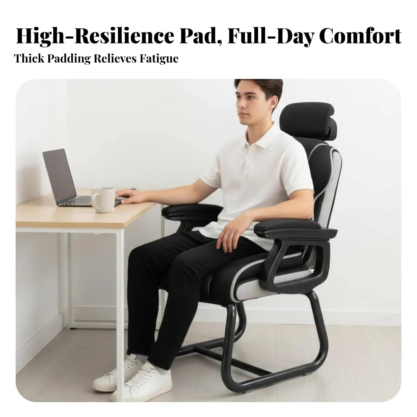 

Cantilever Lounge Chair cushiony Cushioning Office Furniture Ergonomic Design Modern and aesthetic for players, Bedroom