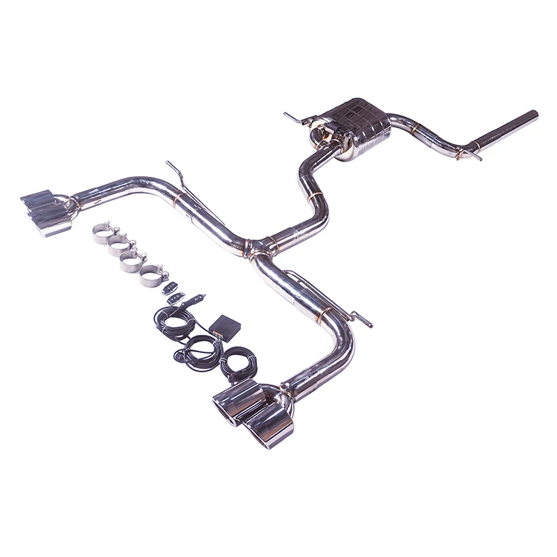 

For GFC Is Suitable Audi A3 2.0T 1.8T 1.4T Three Box Hatchback SUS304 tronic Exhaust System Muffler