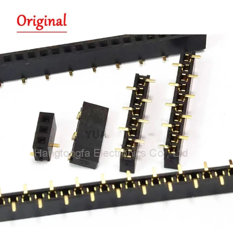 10pcs 2.0mm Pitch SMD PH4.3mm Single Row Rohs SMT 1X3P/4P/5P/6P 8P 10P 40P Stackable PCB Female Pin Header Socket Connector