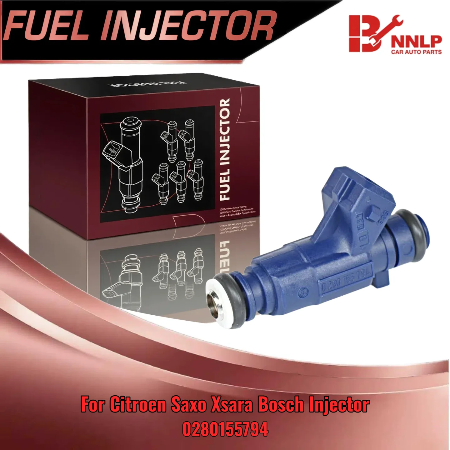 

For Citroen Saxo Xsara Injector 0280155794 0 280 155 794 Direct Replacement