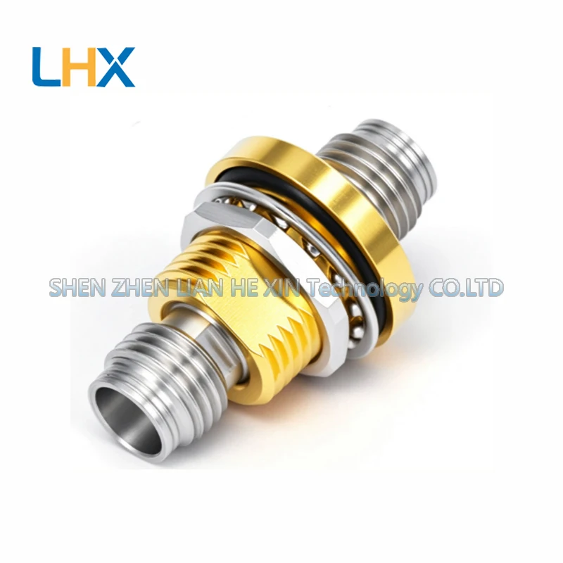 2.4(M)-KYKE 2.4mm female DC-50GHz through-wall flange air-tight adapter new in stock
