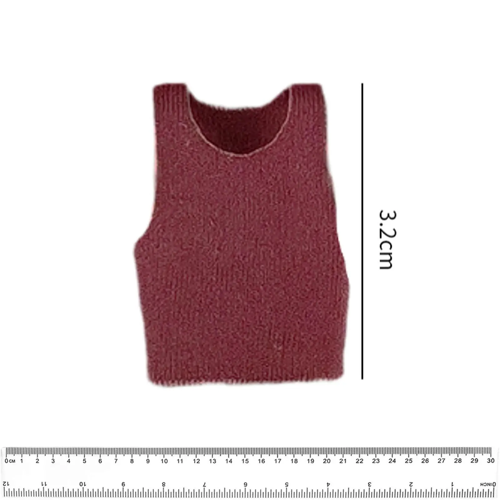 1:18 Vest Kostuum Verkleedaccessoires Fotografie Rekwisieten, Miniatuurkleding, Kledingstuk Voor 3.75 Inch Actiefiguren Poppenmodel