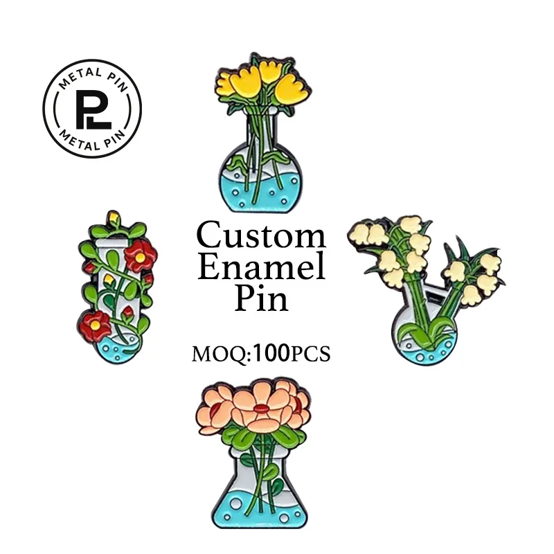 

custom logo metal pin Badge/soft enamel pin/hard enamel pin customized commemorative pins/coins wholesale Metal Craft Unisex Lap