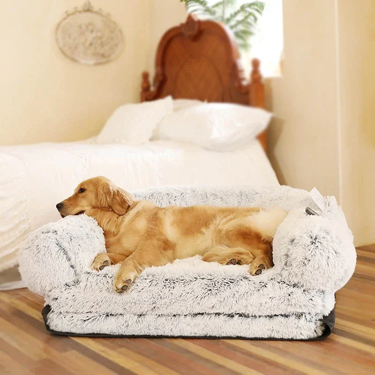 Trend 2024 Orthopedic Memory Foam Dog Pet Bed Sleeping Mat Sofa Foldable Human Dog Bed Chair For Adults