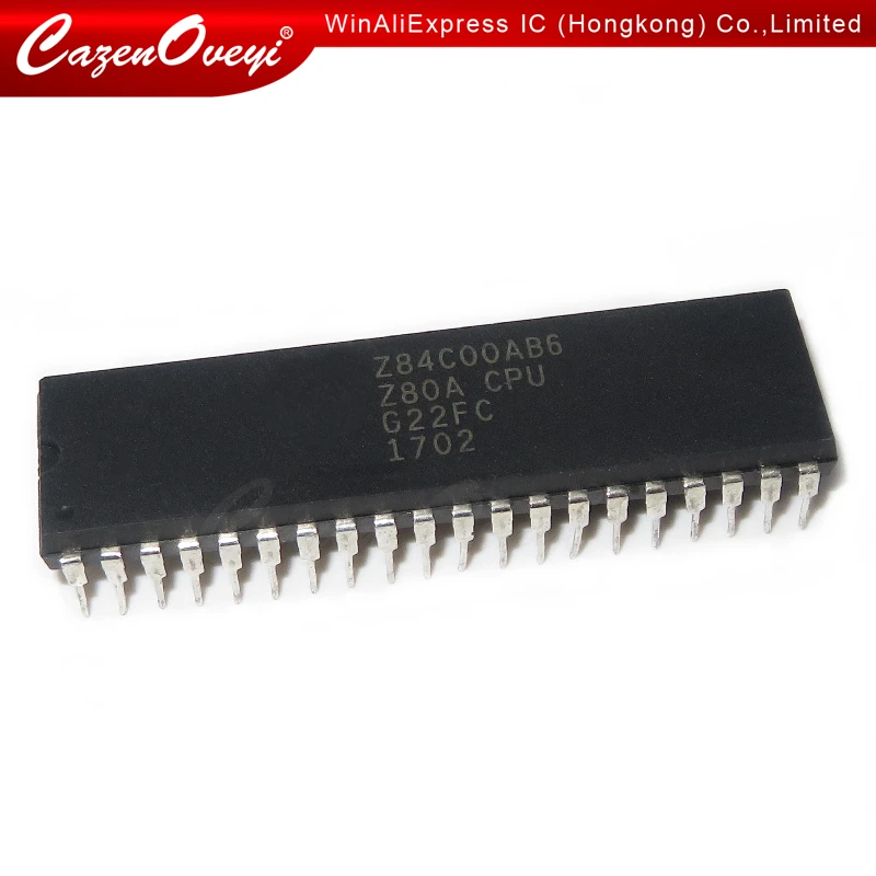 5pcs/lot Z84C00AB6 Z80A CPU DIP-40