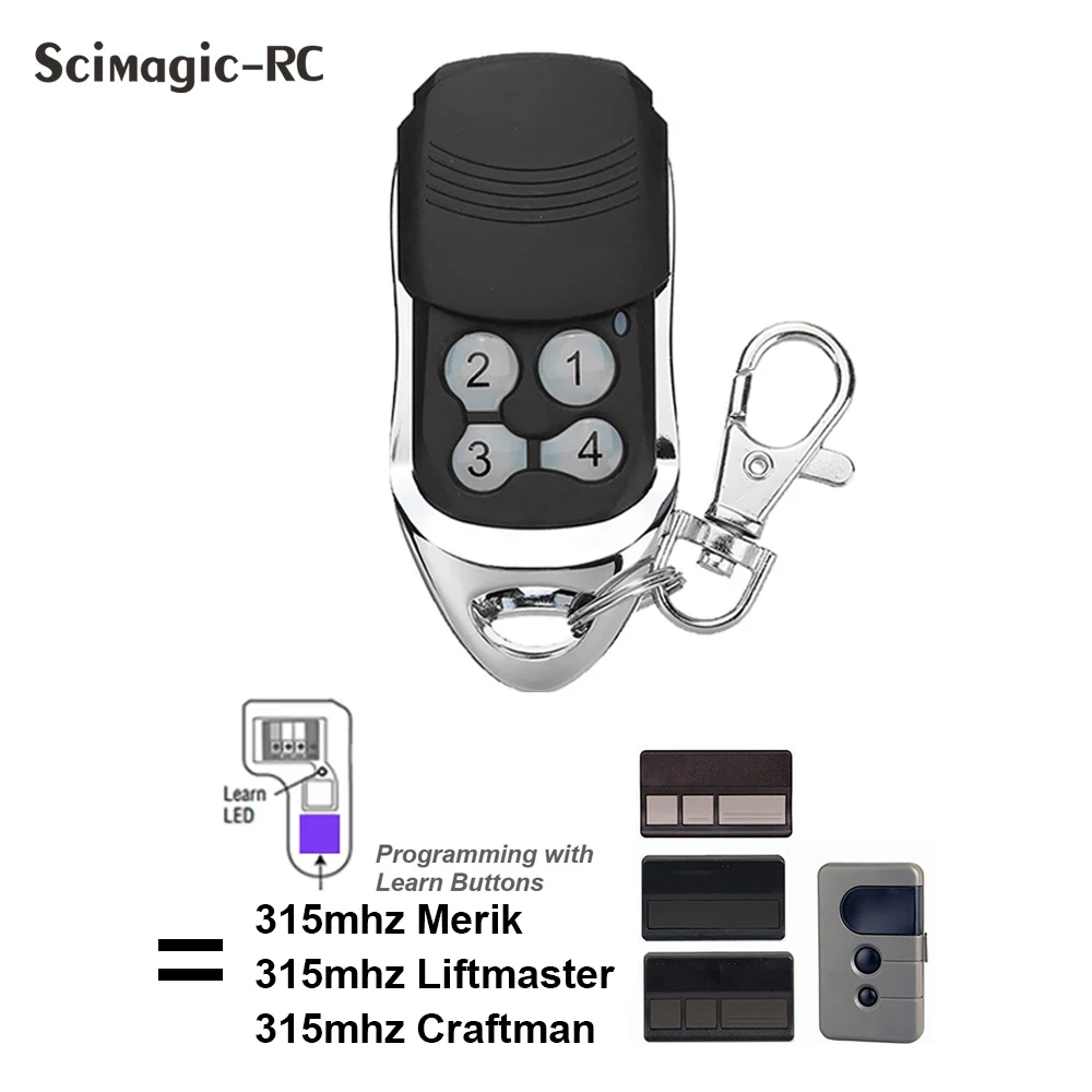 

Sears Craftsman LIFTMASTER 370LM 371LM 372LM 373LM 374LM Garage Remote Control 139.53753 315MHZ Purple button Gate Door Opener