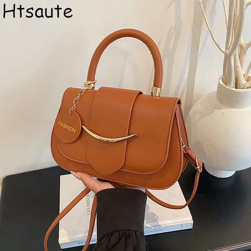 

Fashion Women Crossbody Bag Korean Style Design Handbag Ins Popular Large Capacity Shoulder Bag Multi-functional Small Chain Bag