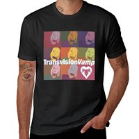 transvision vamp T-Shirt Blouse boys whites black t-shirts for men