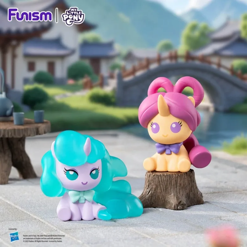 FUNISM My Little Pony Home is Protection Series Magic Bottle Series Figurki Niespodzianki Figurki Akcji Zabawki Prezent Urodzinowy Zabawka dla Dzieci