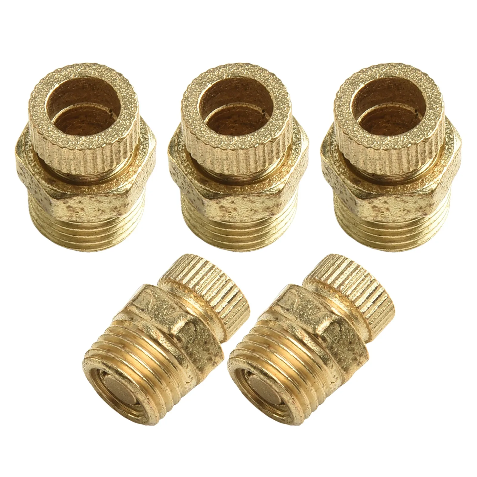 5pcs Small Air Pump Accessories Silent Air Compressor Drain Valve Screws For Twisting Open Water Valves Water Contained