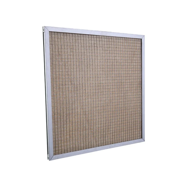 

500x500x25mm Temperature Resistance Panel Air Filter (AI-100W)